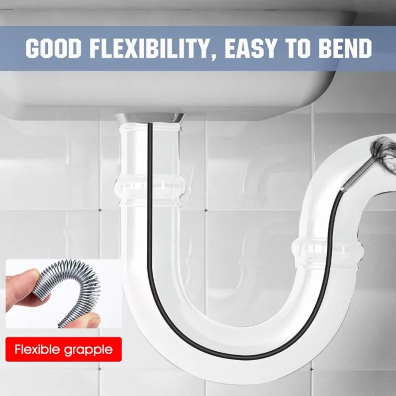 Metal Flexible Wire Drain Cleaner