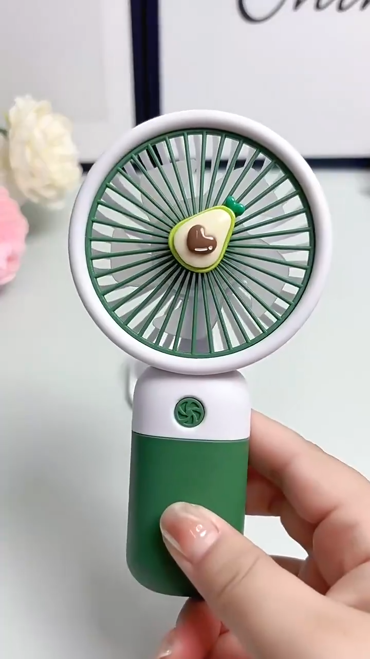 Rechargeable Mini Handy Fruits/Characters Fan