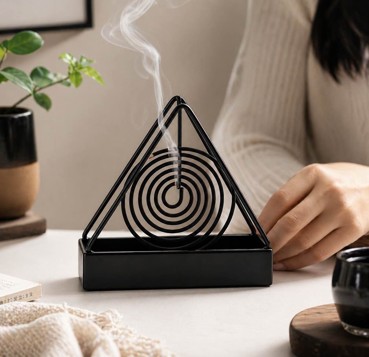 Mosquito Coil Holder Stand