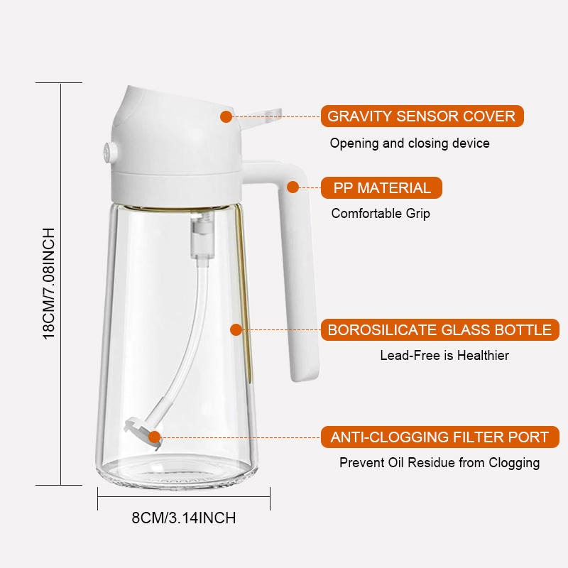 Glass Oil Spray Bottle