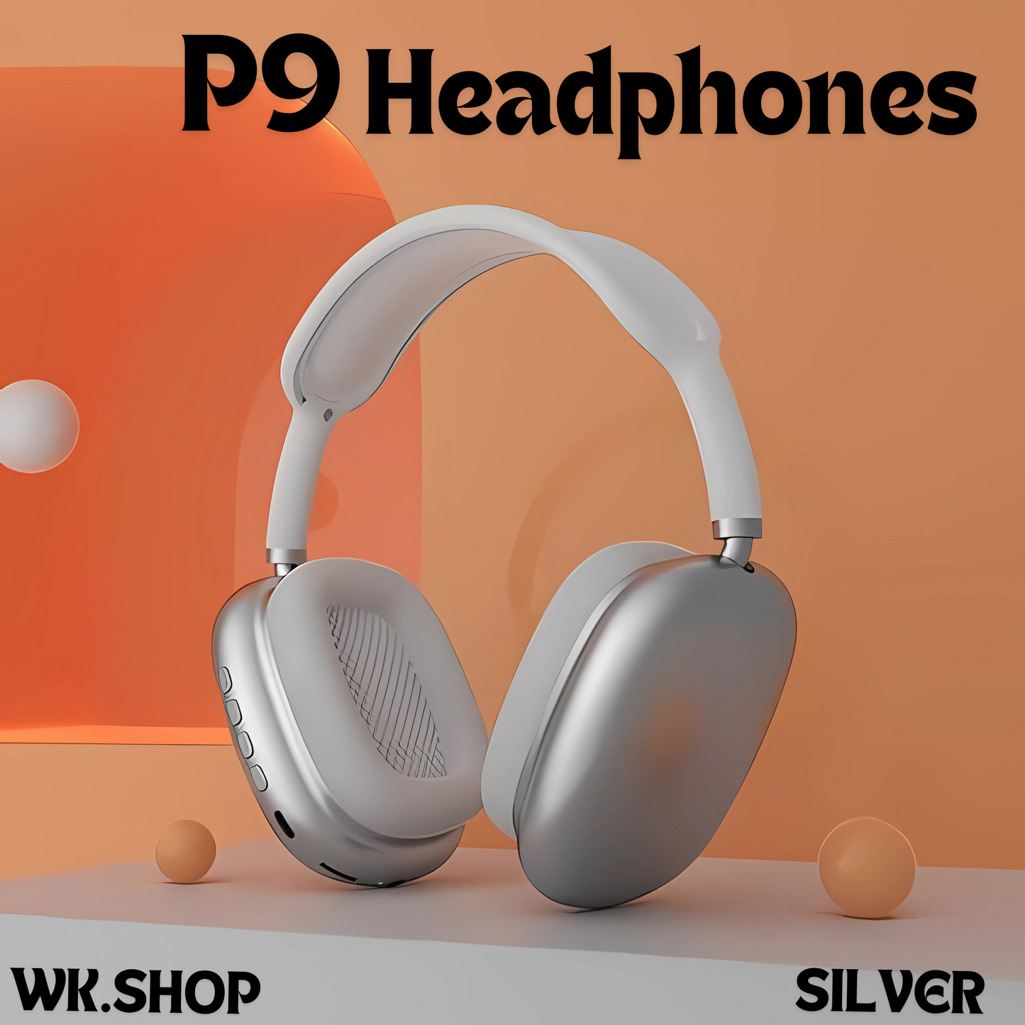 P9 Wireless Headphones | Bluetooth Over-Ear