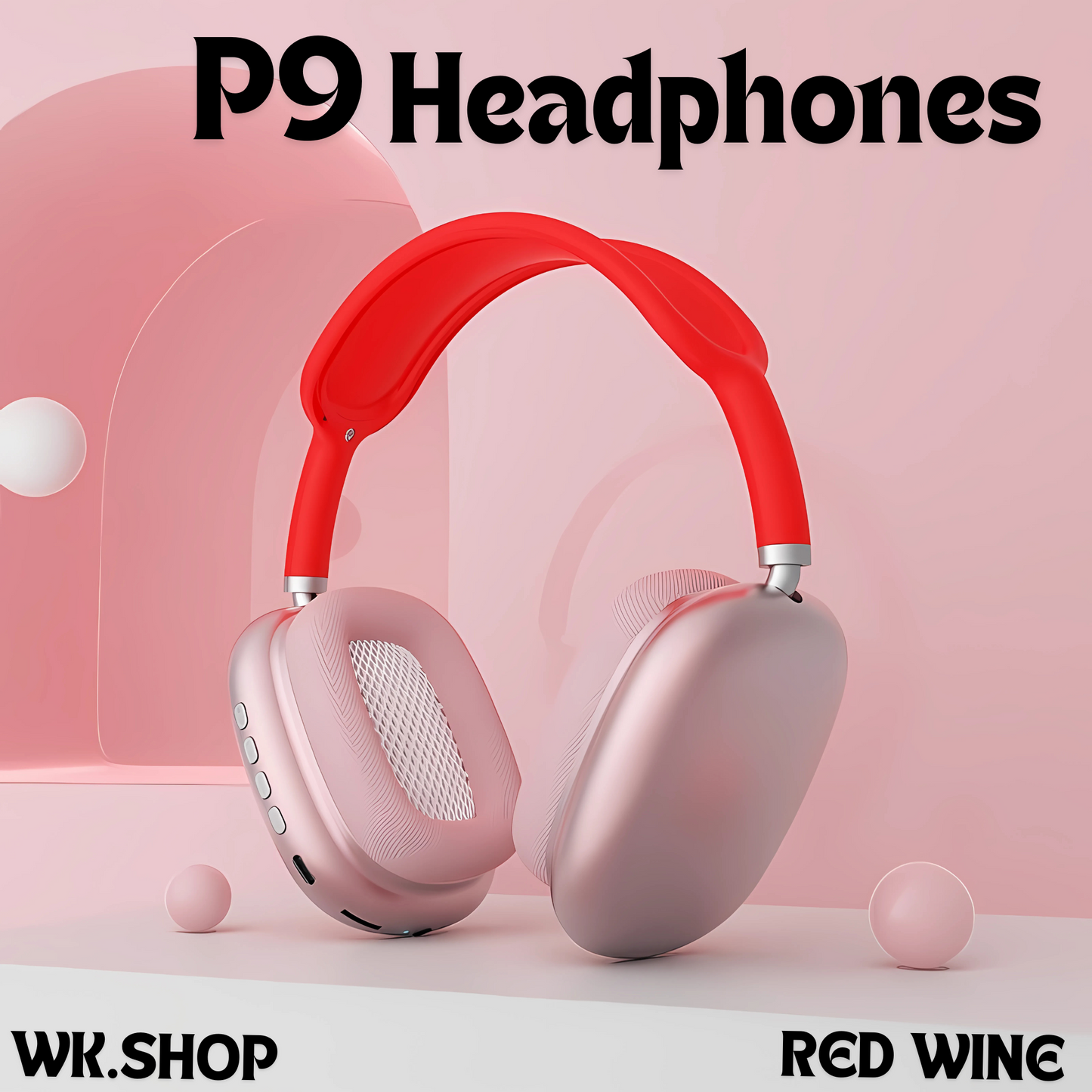 P9 Wireless Headphones | Bluetooth Over-Ear