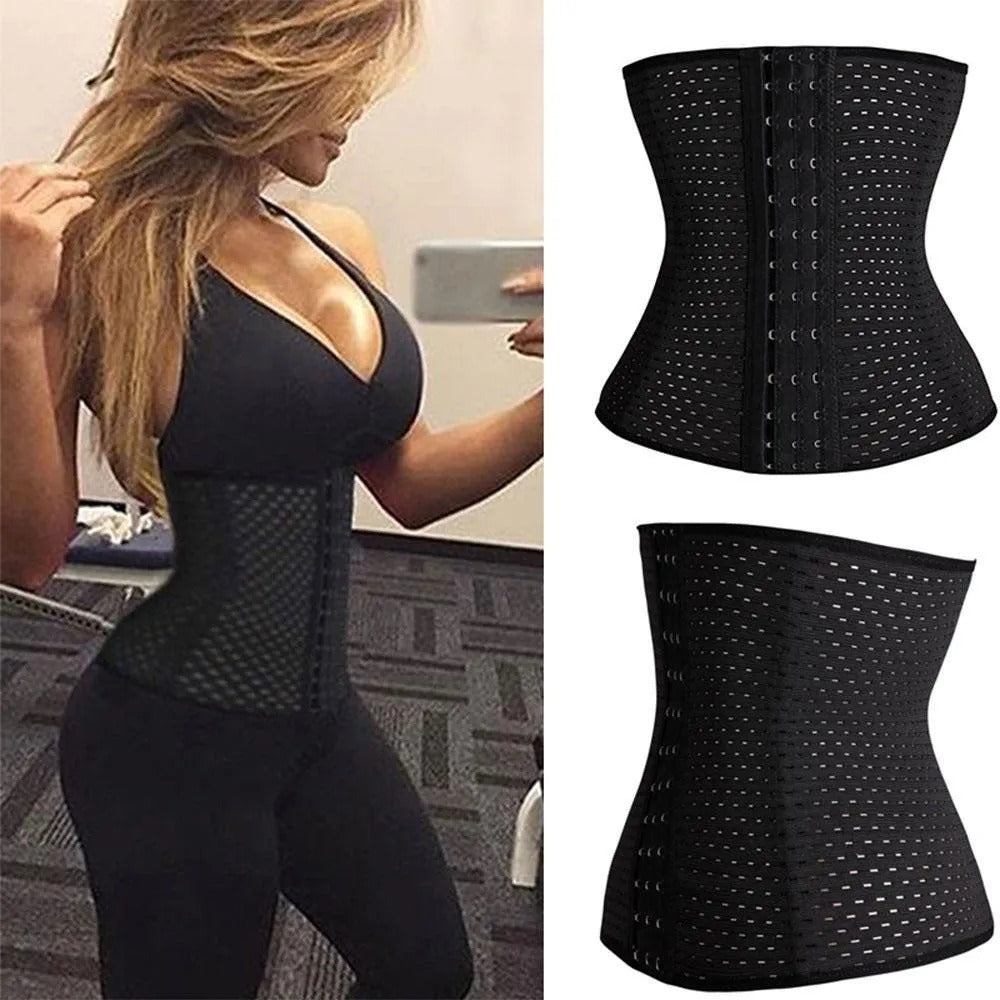 M+ Belly Belt 6 Hooks Tummy Shaper