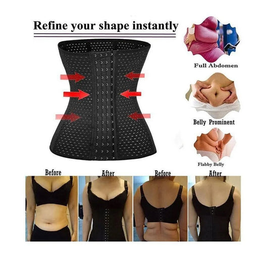 M+ Belly Belt 6 Hooks Tummy Shaper